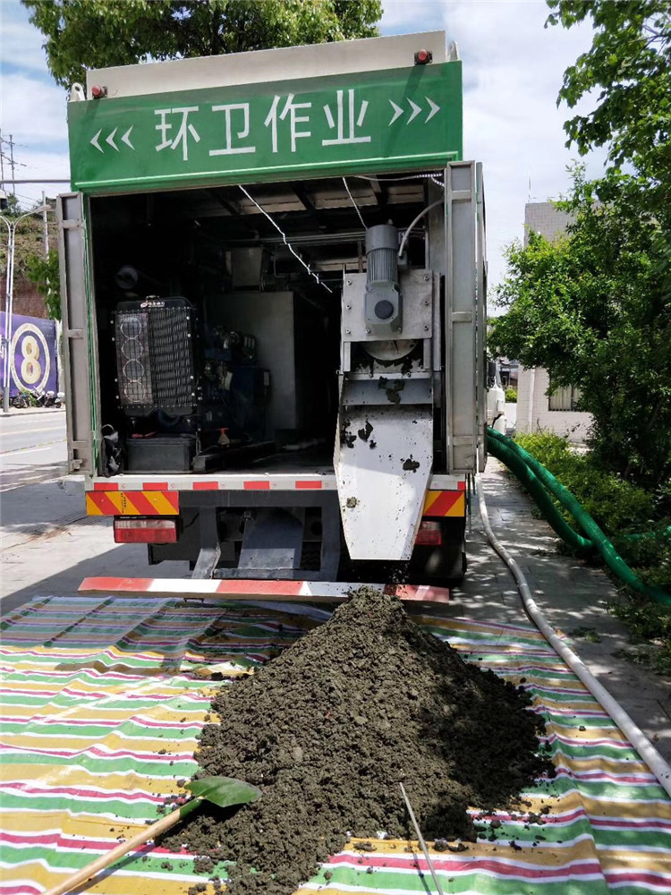 红河淤泥干湿分离