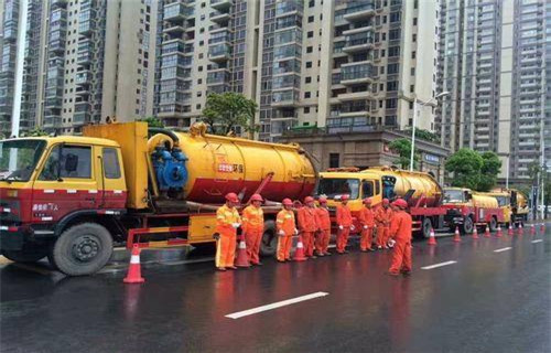 红河市政管道清淤